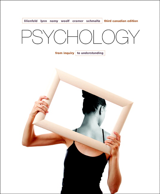 Table of Contents | Psychology: From Inquiry to Understanding, Third  Canadian Edition Plus MyPsychLab with Pearson eText -- Access Card Package,  3/e | Pearson Canada